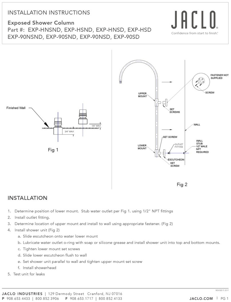 JACLO EXP-HSND installation instructions