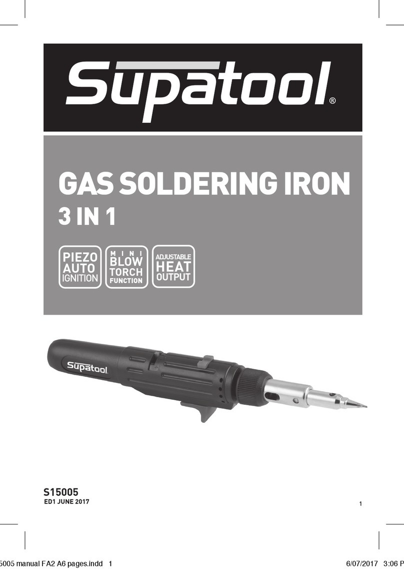 Supatool S15005 instruction manual