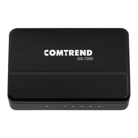 Comtrend Corporation GS-7260 User manual