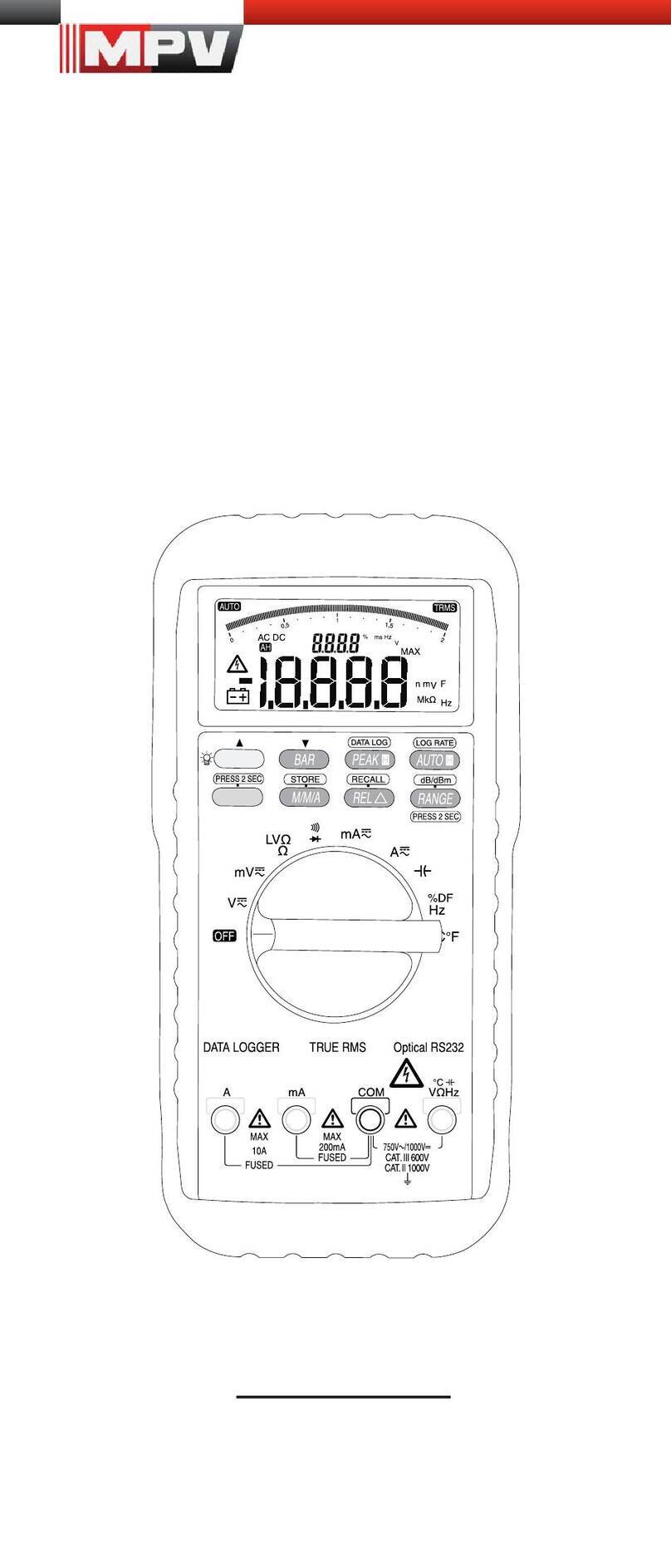 MPV MN 11 operating instructions