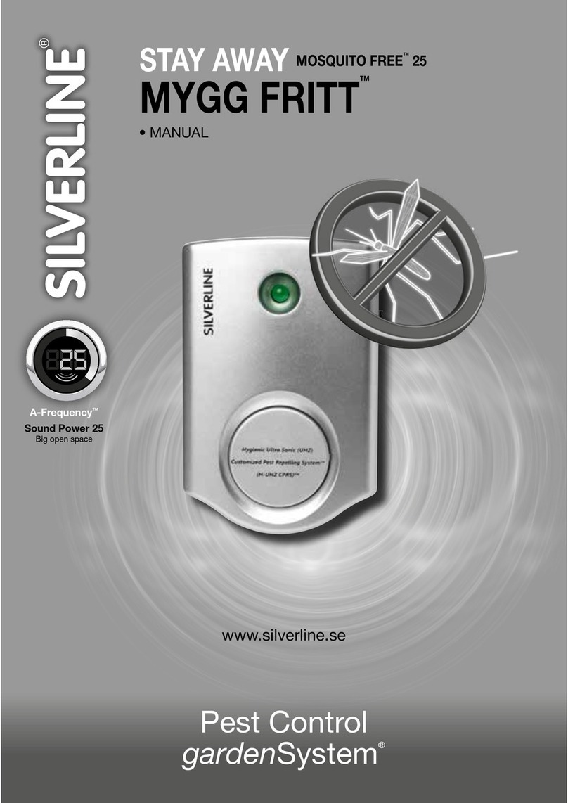 Silverline MOSQUITO FREE 25 manual