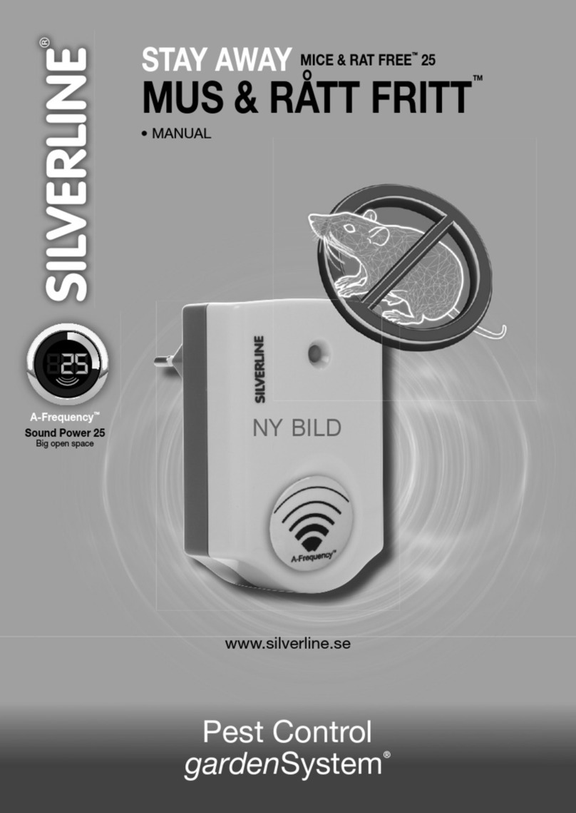 Silverline MICE & RAT FREE 25 User manual