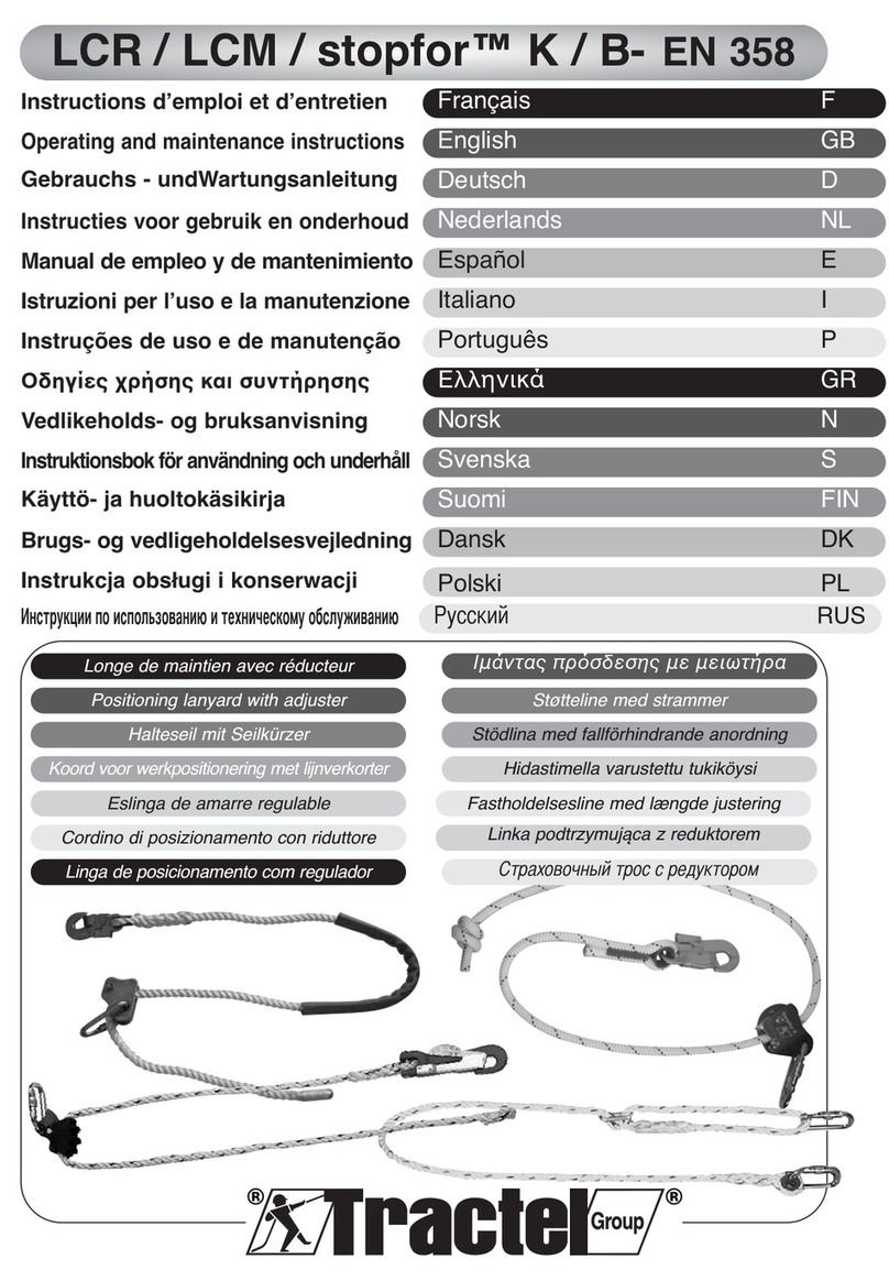 Tractel LCR Manual