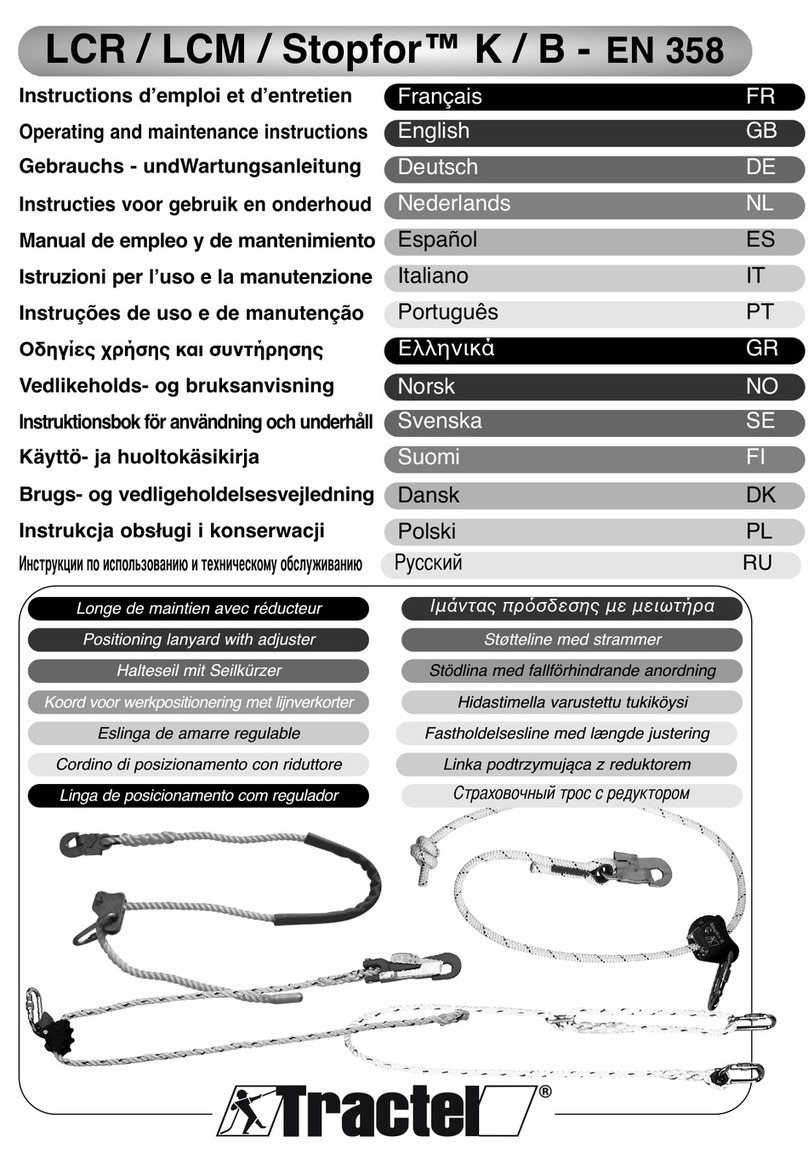 Tractel LCR Manual