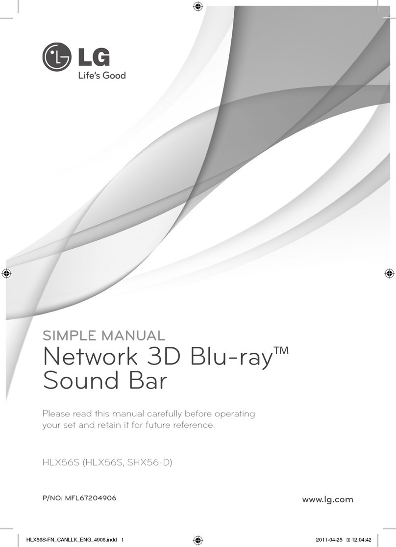 LG HLX56S Simple manual