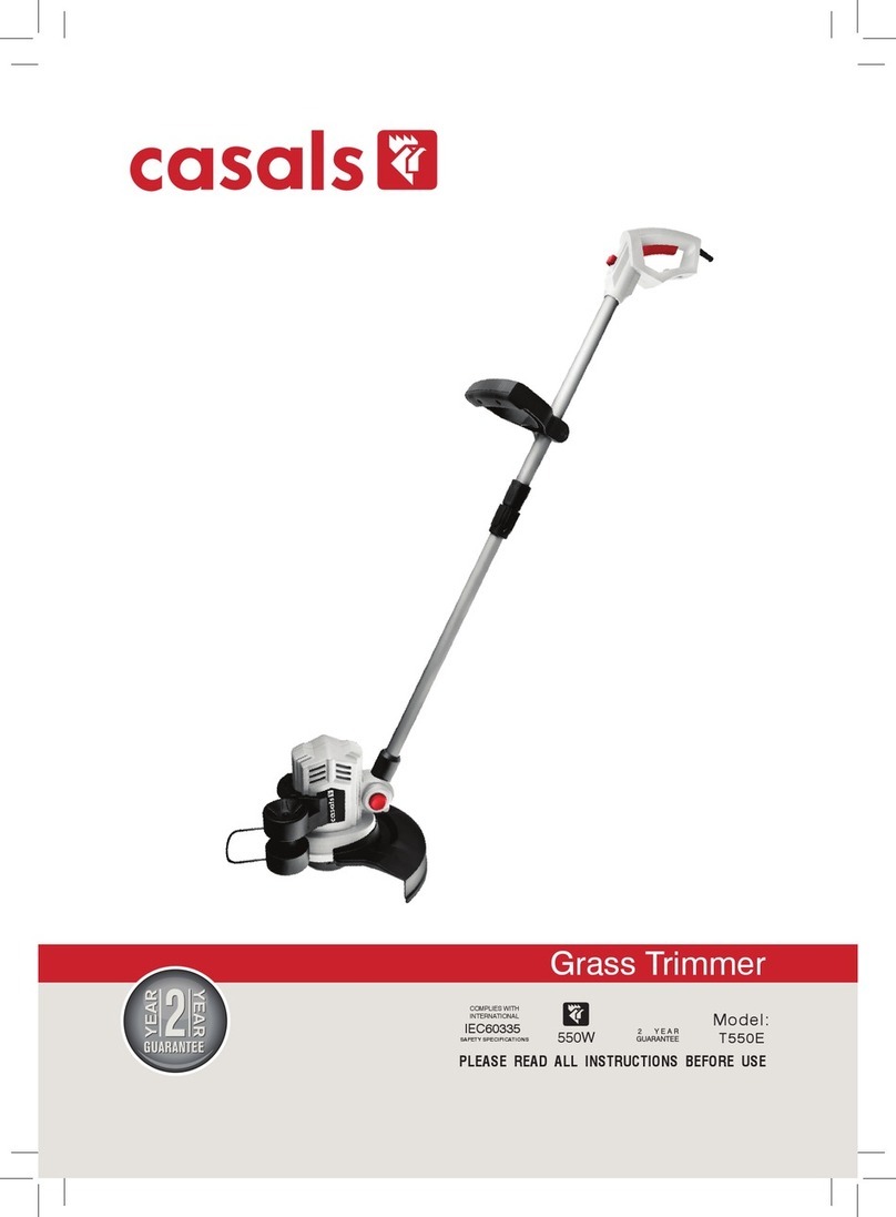Casals T550E instruction manual