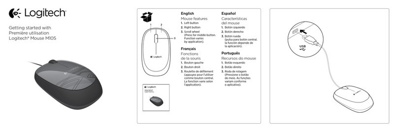 Logitech M105 User manual Logitech M105 User manual