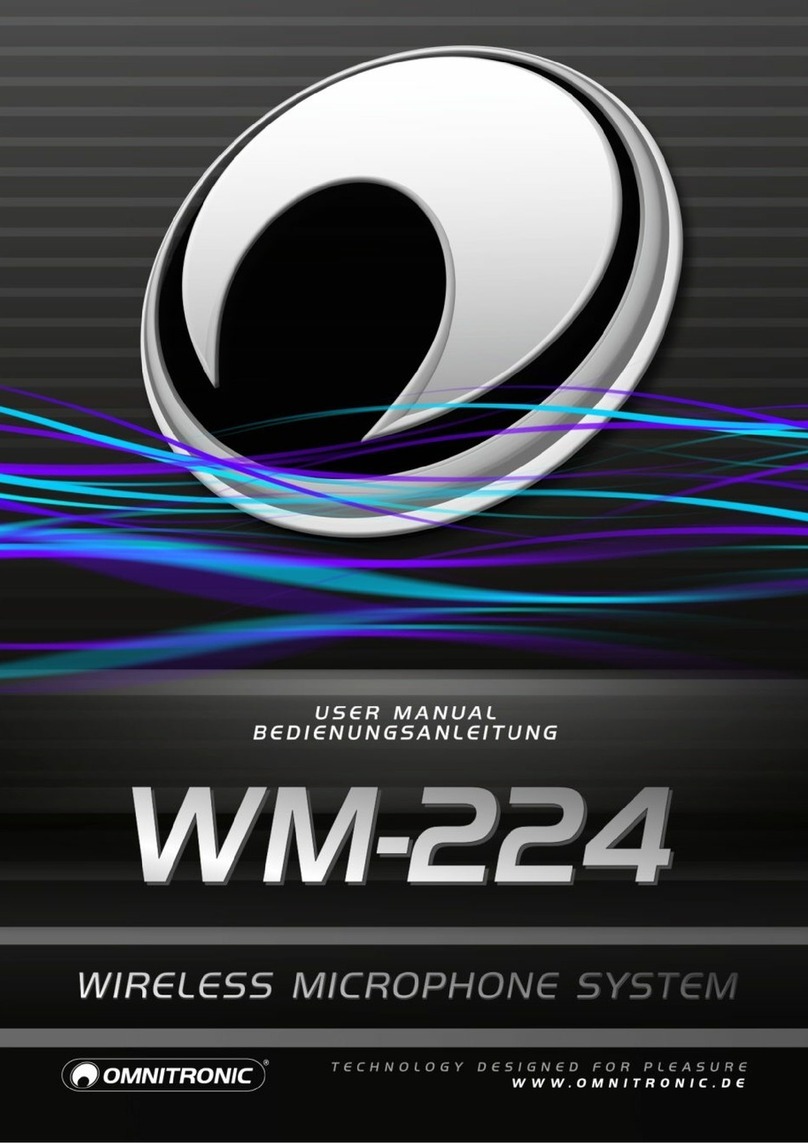 Omnitronic WM-224 user manual