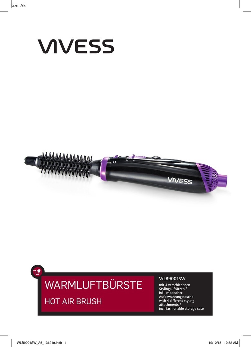 VIVESS WLB9001SW user manual