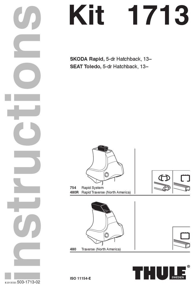 Thule 1713 User manual