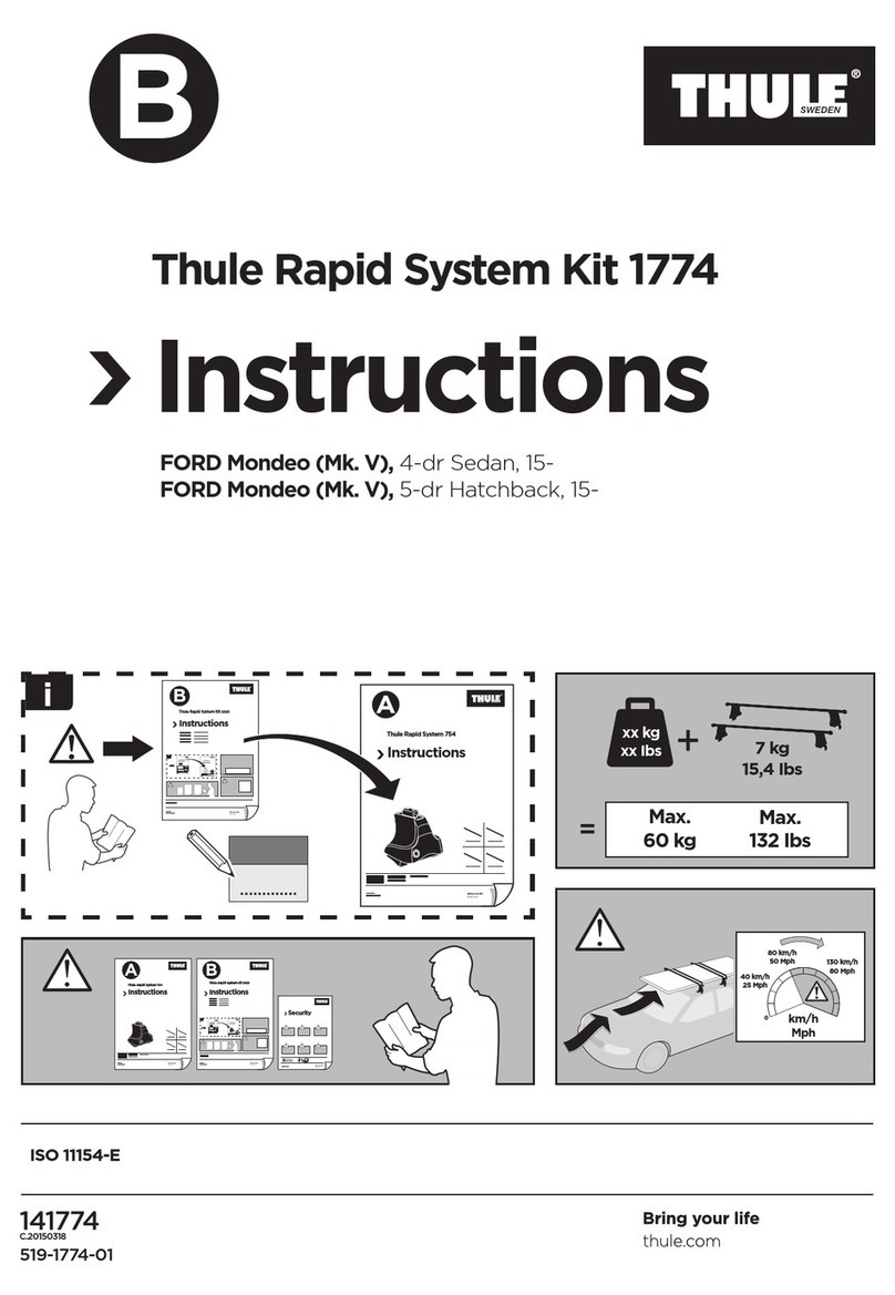 Thule Rapid System 1774 instructions