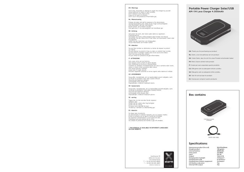 xtorm Lava AM-114 quick start guide