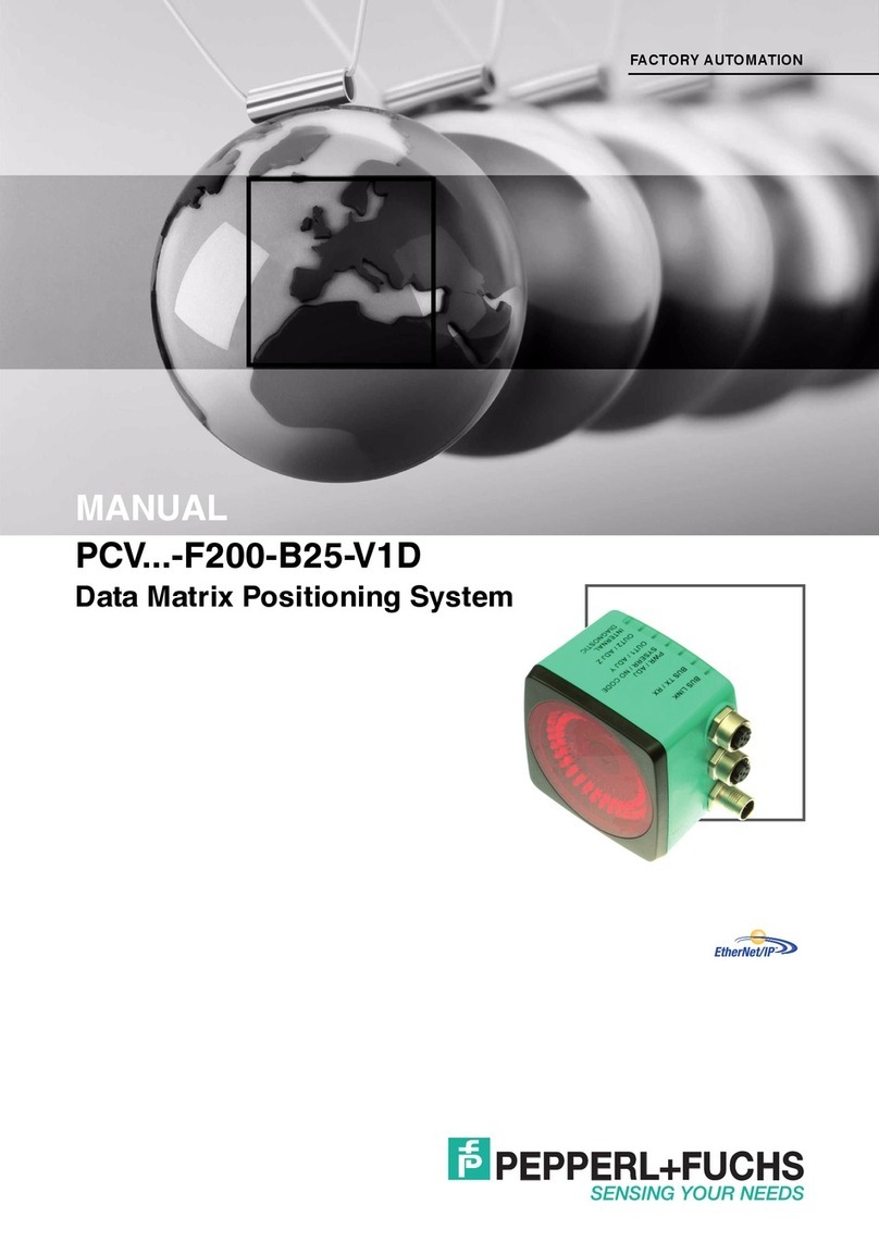 Pepperl+Fuchs PXV F200-B25-V1D Series manual