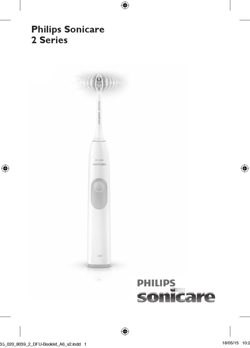 Philips Sonicare 2 HX6222/45 manual