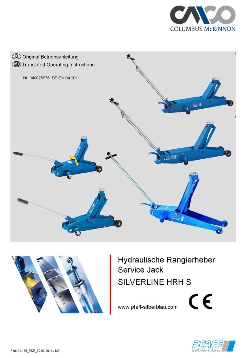 Pfaff SILVERLINE HRH S 2,0 L Translated Operating Instructions