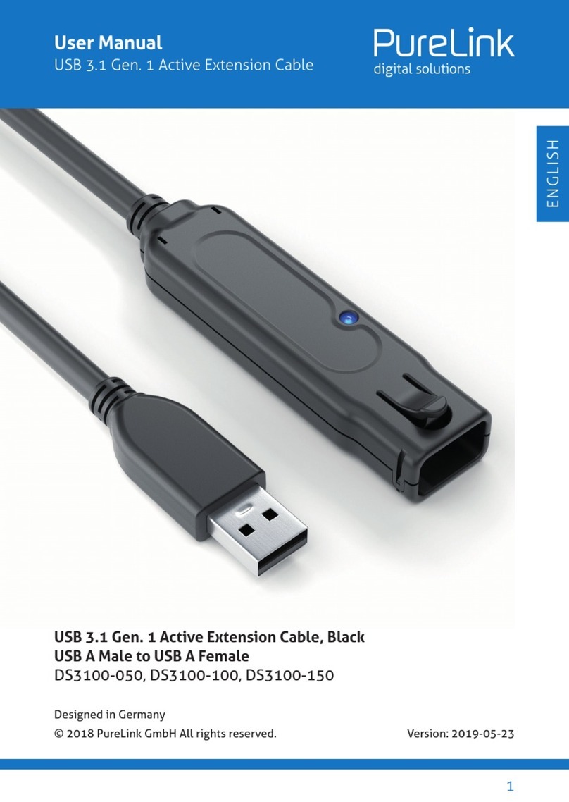 PureLink DS3100-050 User manual