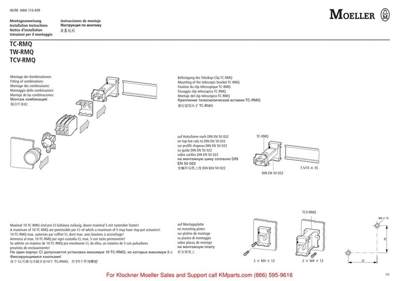 Moeller TC-RMQ User manual