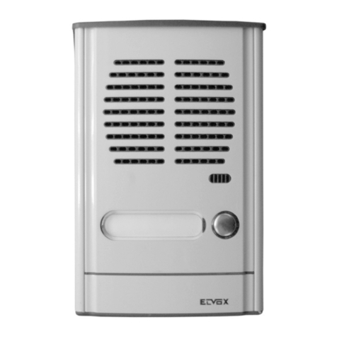 Vimar Elvox 88T1 Installer's guide