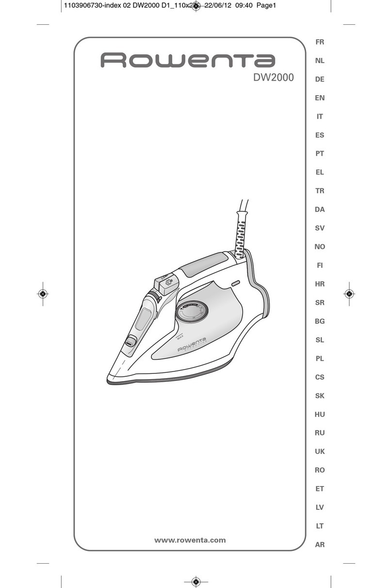 Rowenta DW2000 User manual