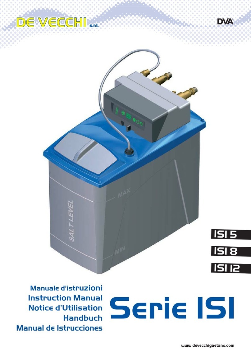 DE VECCHI DVA ISI Series instruction manual