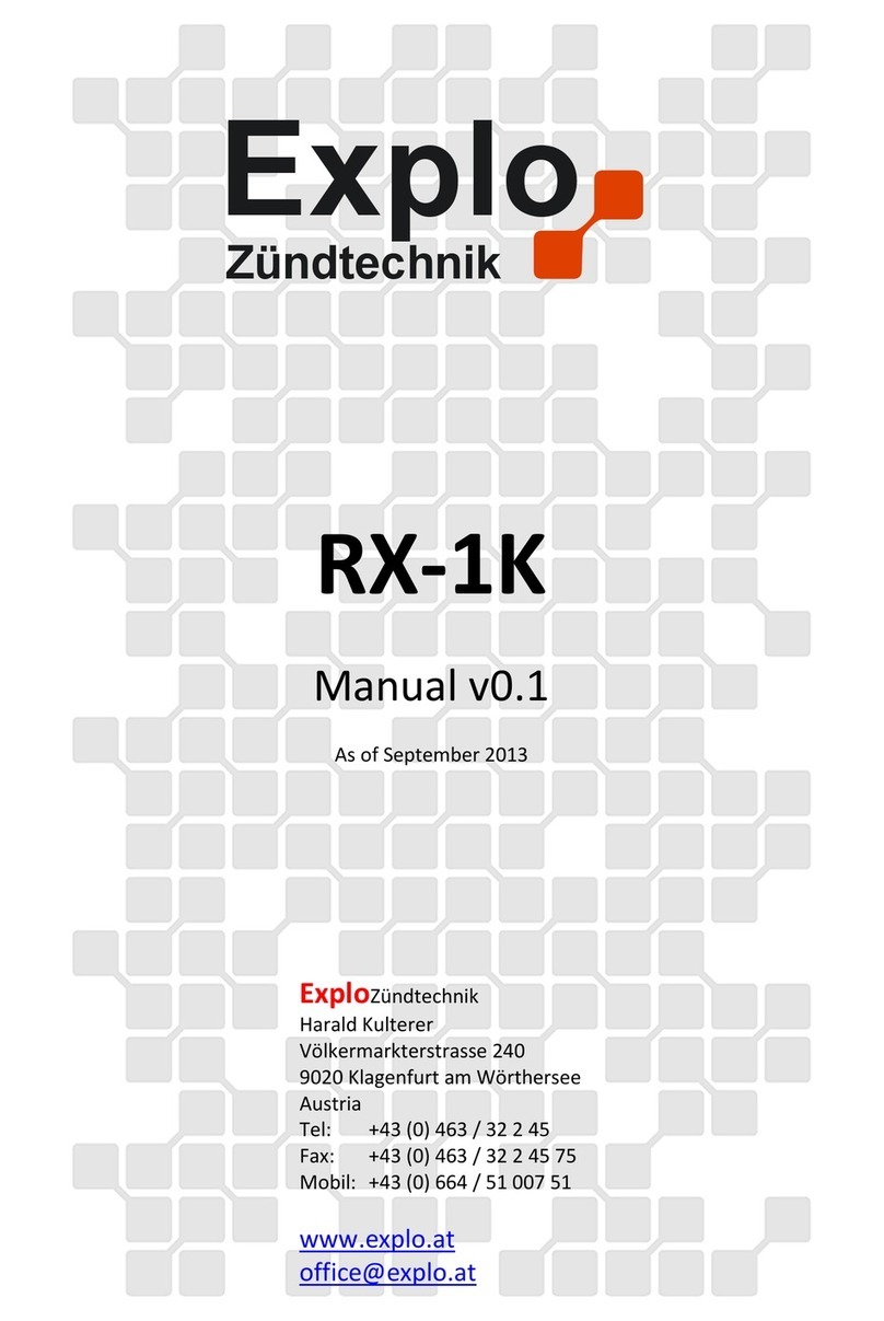 Explo RX-1K manual