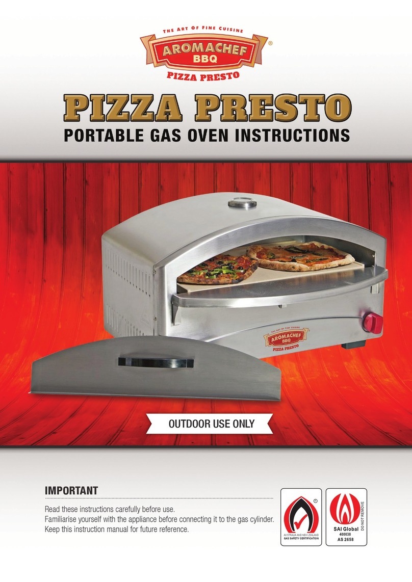 Aromachef Pizza Presto instructions