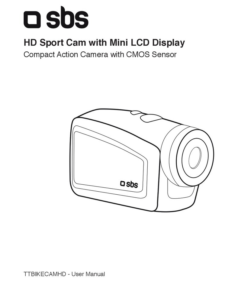 SBS HD Sport Cam with Mini LCD Display user manual