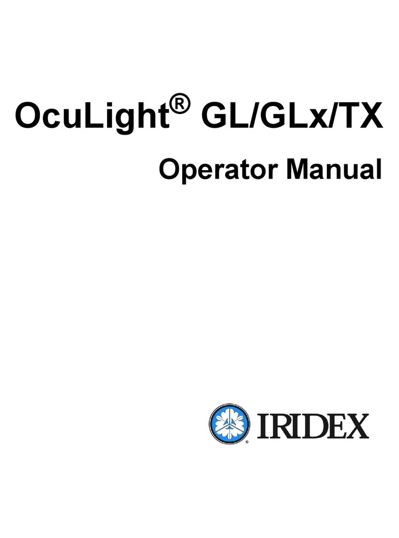 Iridex OcuLight GL User manual
