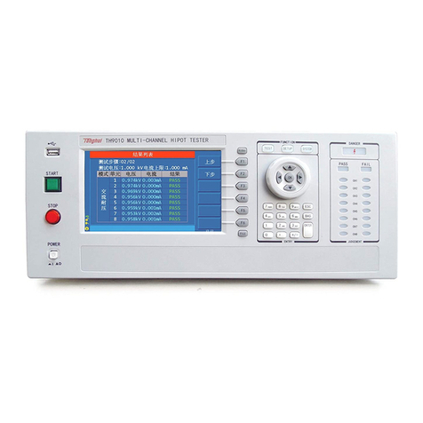 Tonghui TH9010 Series Operation manual Tonghui TH9010 Series Operation manual