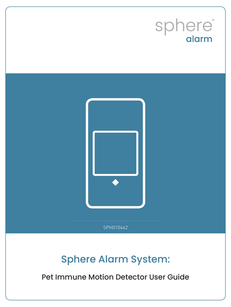 Sphere Alarm SPH010442 user guide