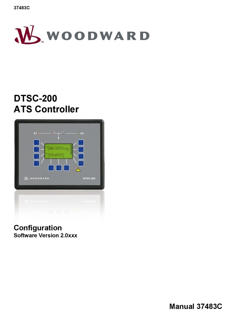 Woodward DTSC-200 Configuration manual