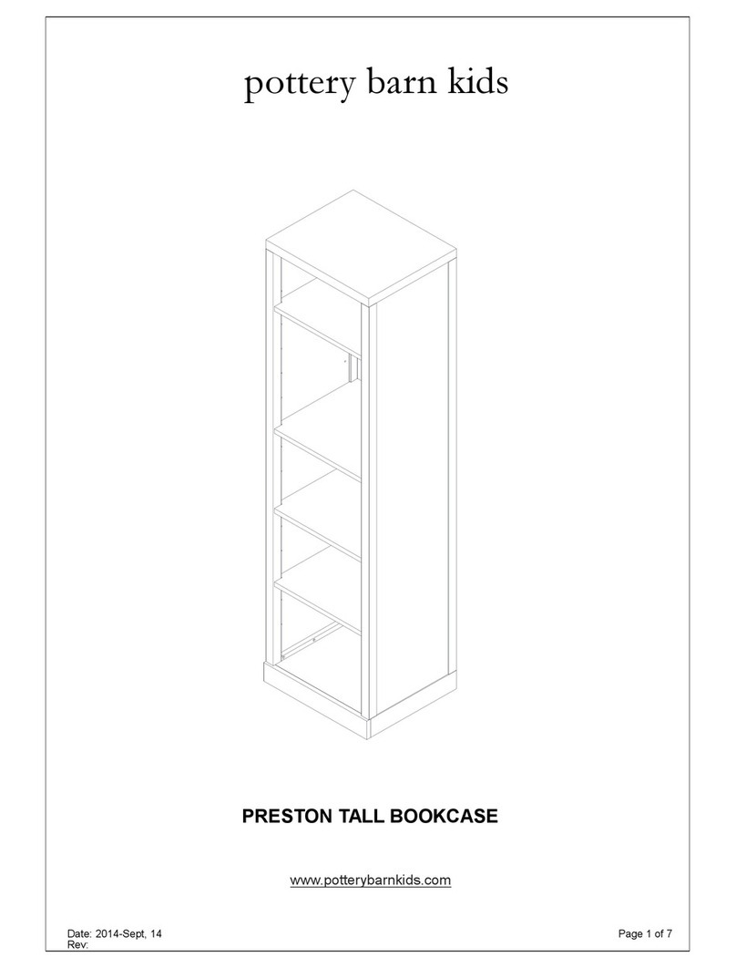 pottery barn kids PRESTON manual