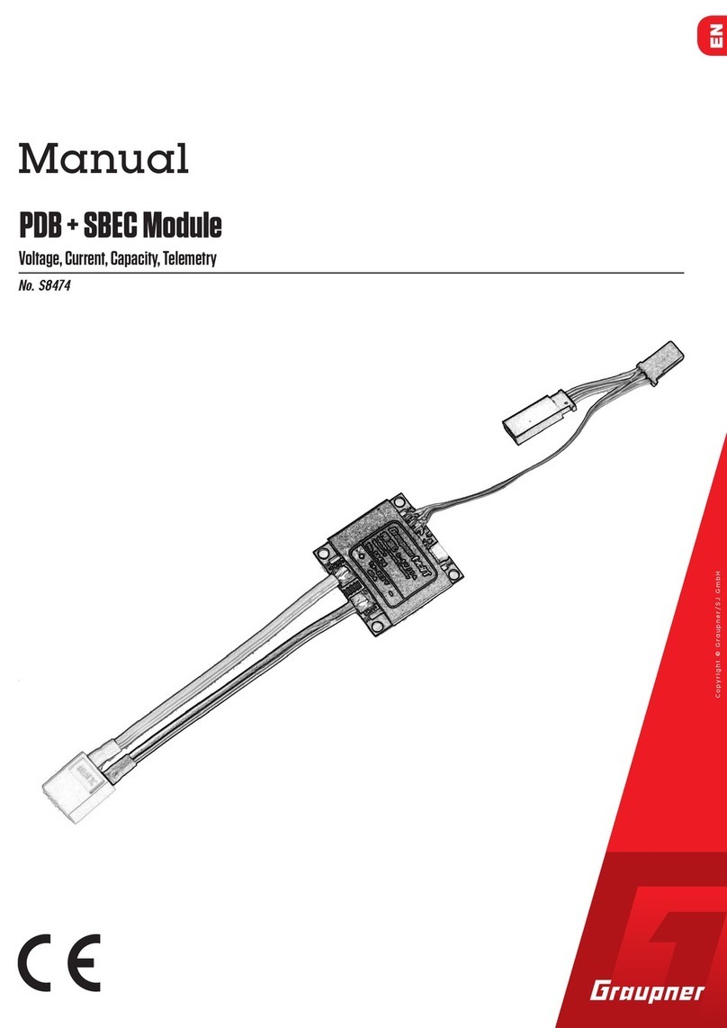 GRAUPNER S8474 User manual