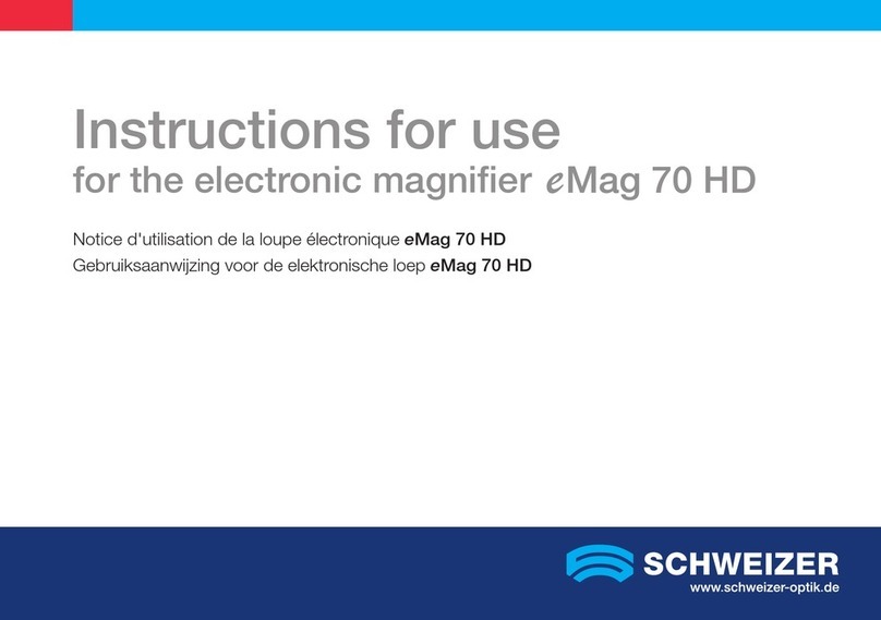 Schweizer eMag 70 HD User manual
