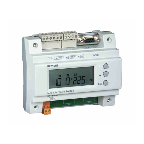 Siemens RWD62 User manual
