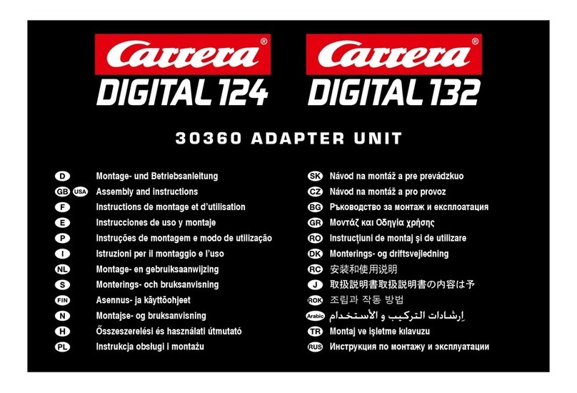 Carrera Digital 124 Wireless+ Assembly And Instructions