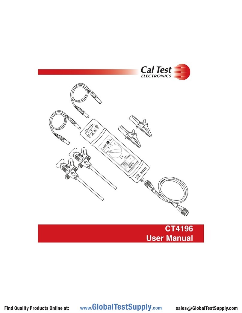 Cal Test Electronics CT4196 User manual
