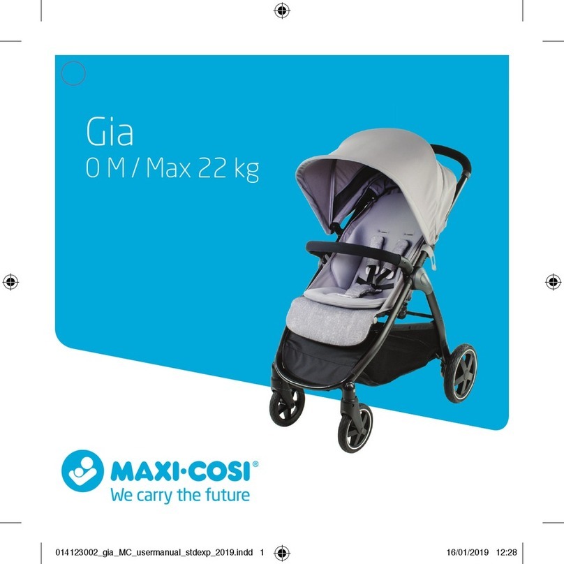MaxiCosi Gia user manual