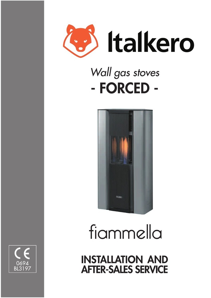 Italkero Fiammella installation manual Italkero Fiammella installation manual