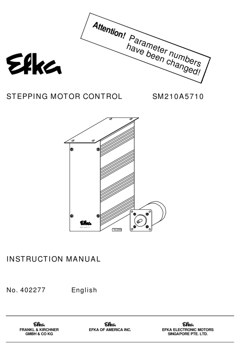 Efka SM210A5710 User manual
