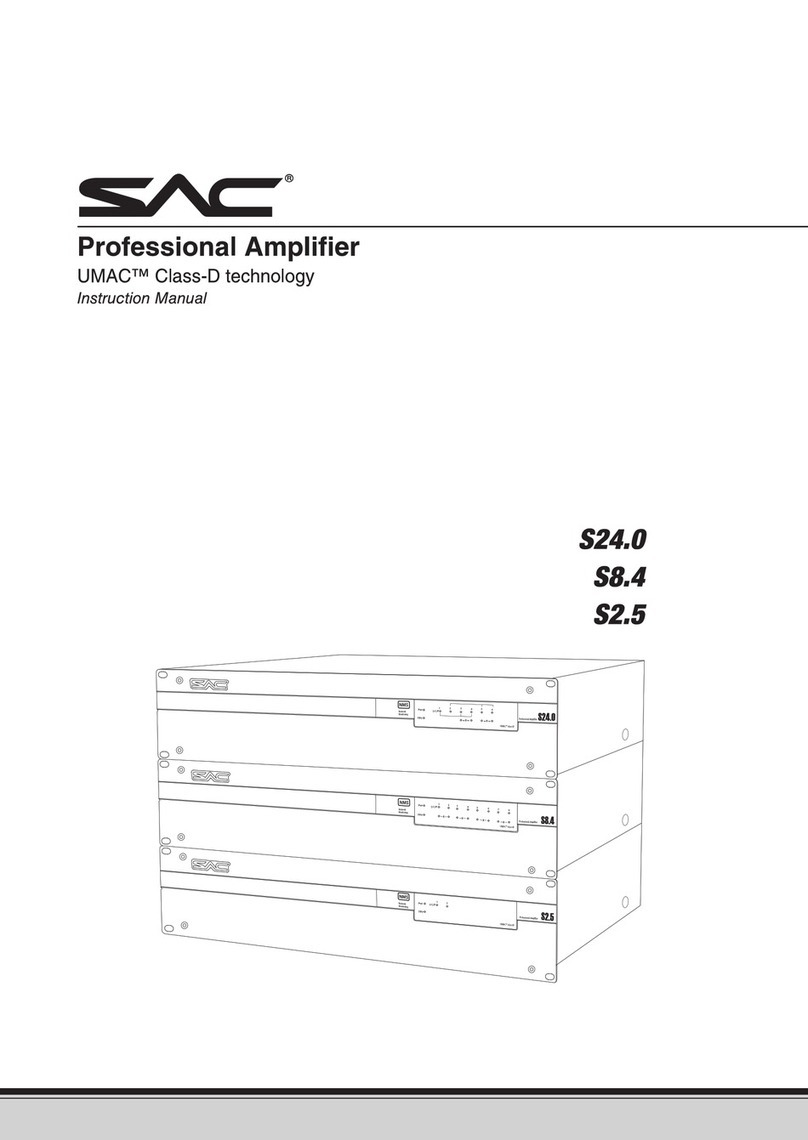 SAC UMAC S24.0 instruction manual