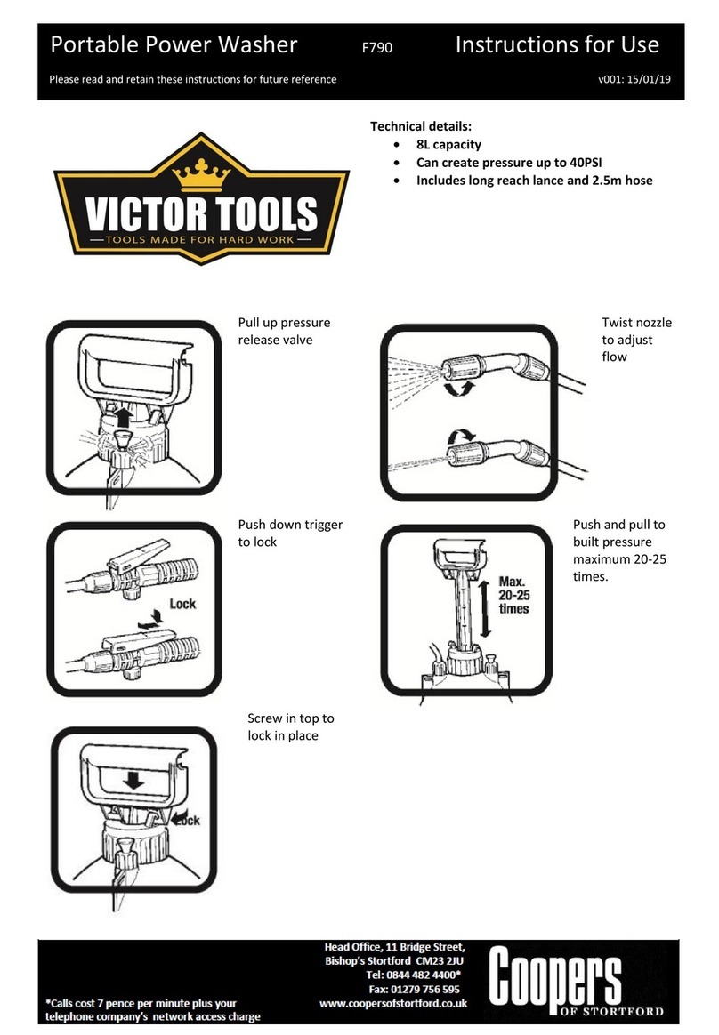 Victor Tools F790 Instructions for use