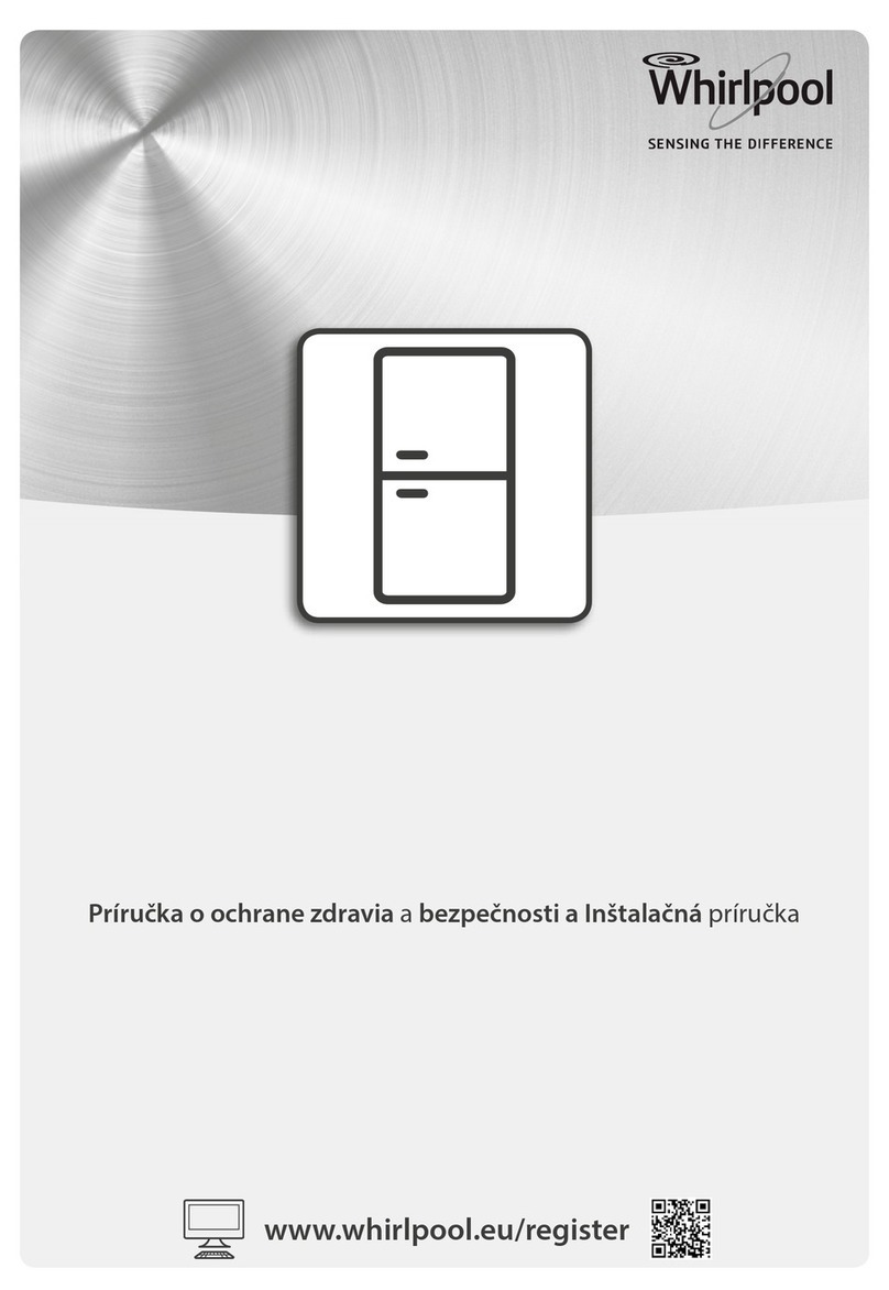 Whirlpool BLF 8001 Setup guide