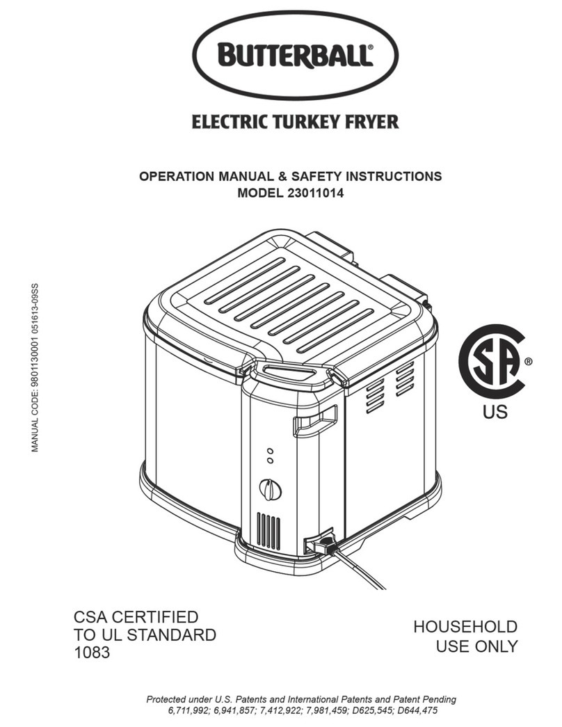 ButterBall 23011014 Operation manual & safety instructions