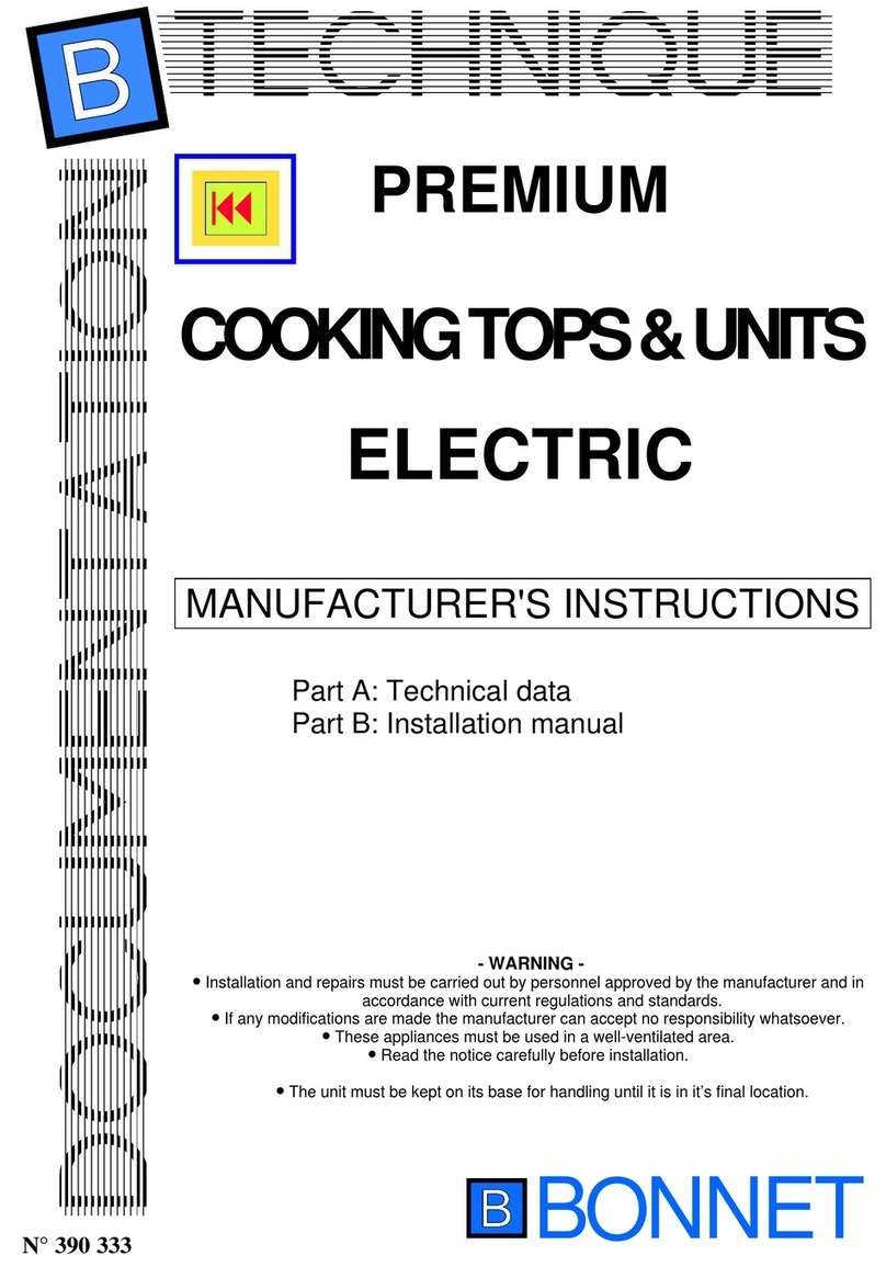 Bonnet B-D9P.FR500 instructions