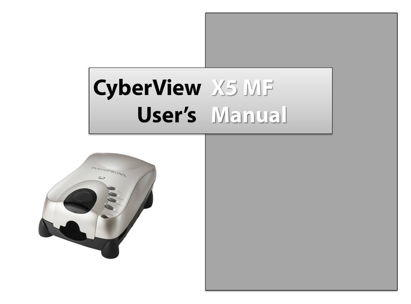 Reflecta CyberView X5 MF User manual Reflecta CyberView X5 MF User manual
