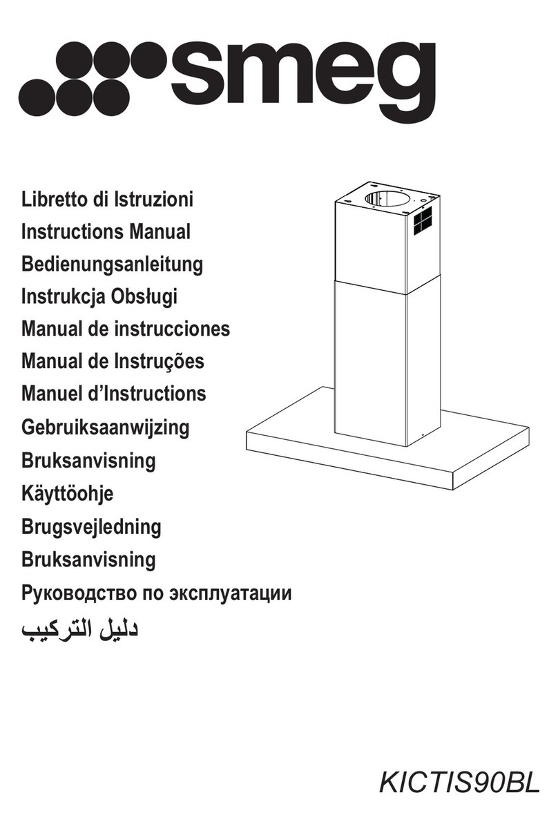 Smeg KICTIS90BL User manual