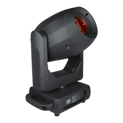 Blizzard Lighting G-Max 200 user manual