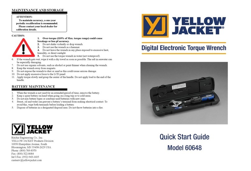 yellow jacket 60648 quick start guide
