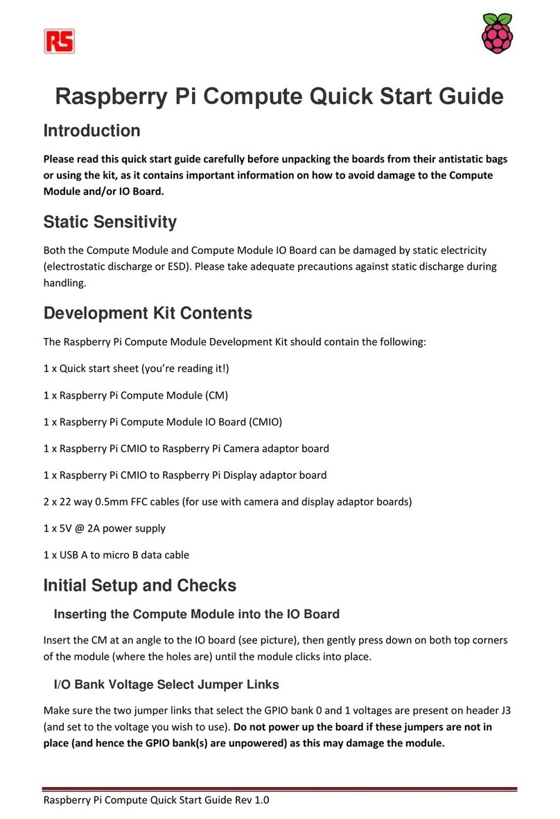Raspberry Pi Compute quick start guide